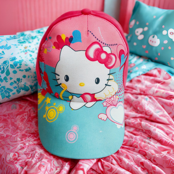 🎀 Детска шапка Hello Kitty – Сладка и цветна, като детска усмивка! 🎀